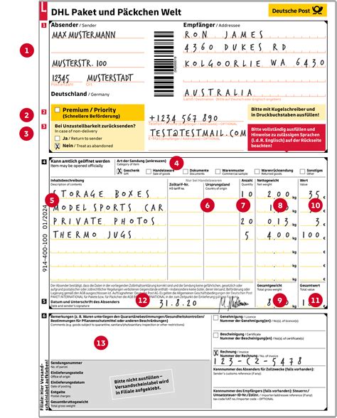 dhl paket nach england